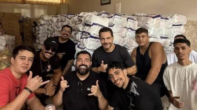 BT entrega 820 cestas básicas e faz Natal feliz