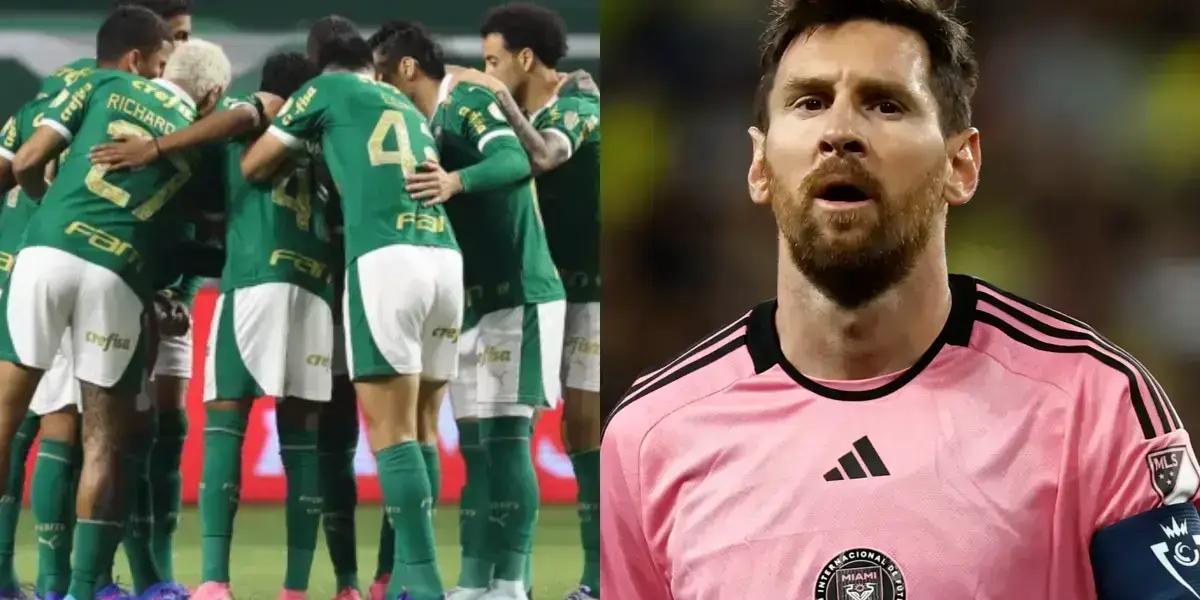 Estêvão do Palmeiras Sonha em Trocar Camisa com Messi