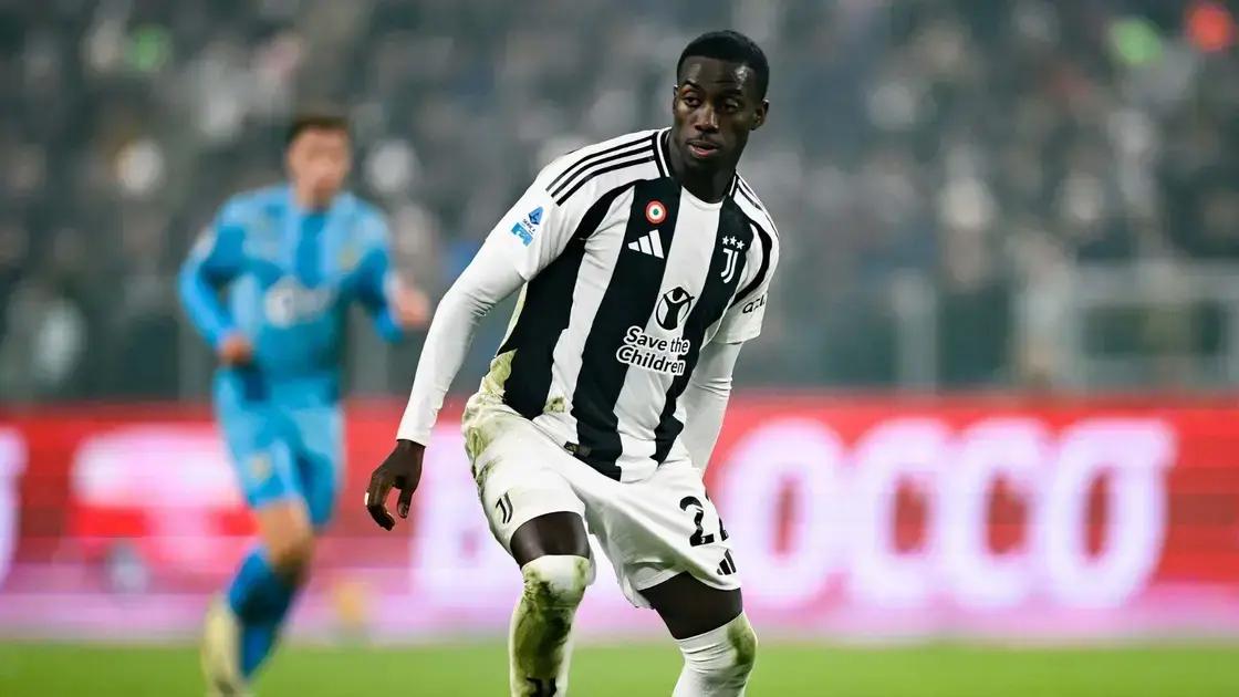 Juventus Confirma Lesão de Timothy Weah na Coxa