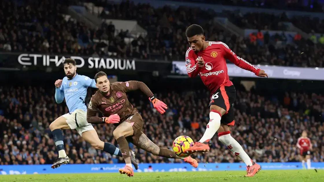 Manchester United Vira e Vence Clássico Contra o City