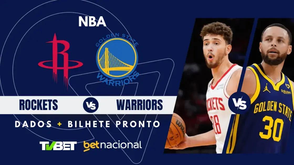 Rockets x Warriors: Onde Assistir, Horário e Palpites