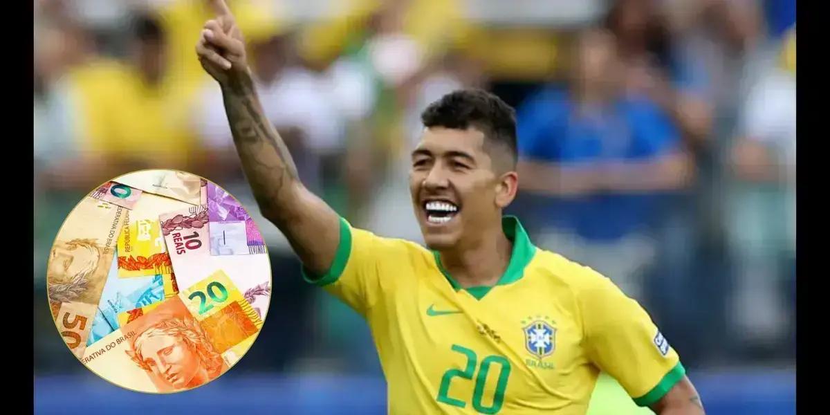Salário de Roberto Firmino na Arábia Saudita: R$ 10 milhões mensais