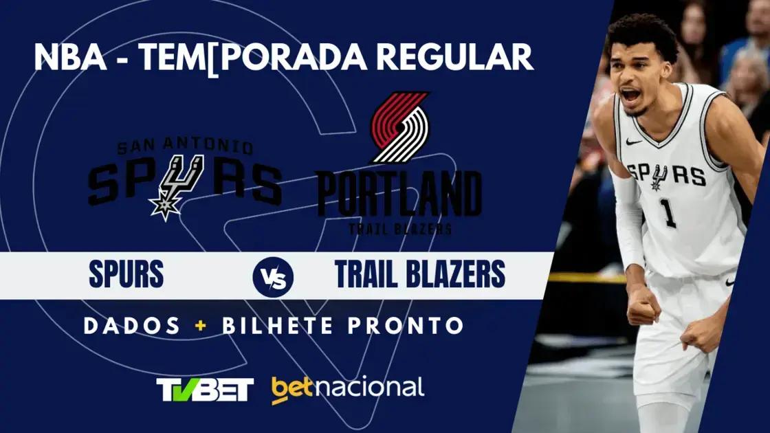 San Antonio Spurs x Portland Trail Blazers: Onde Assistir e Palpites