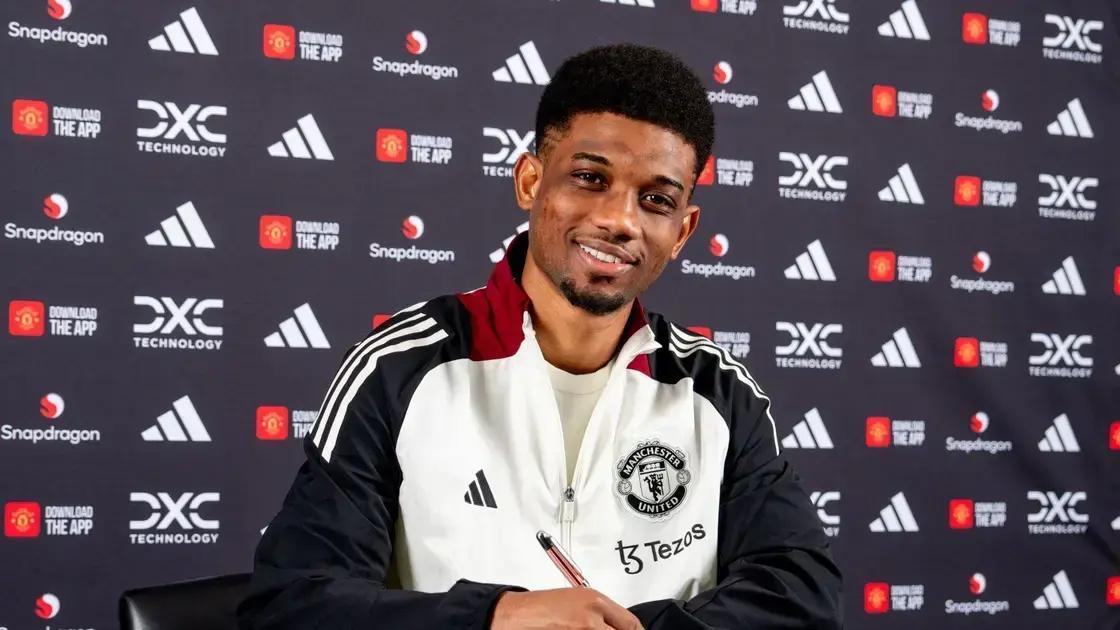 Amad Diallo renova com o Manchester United até 2030