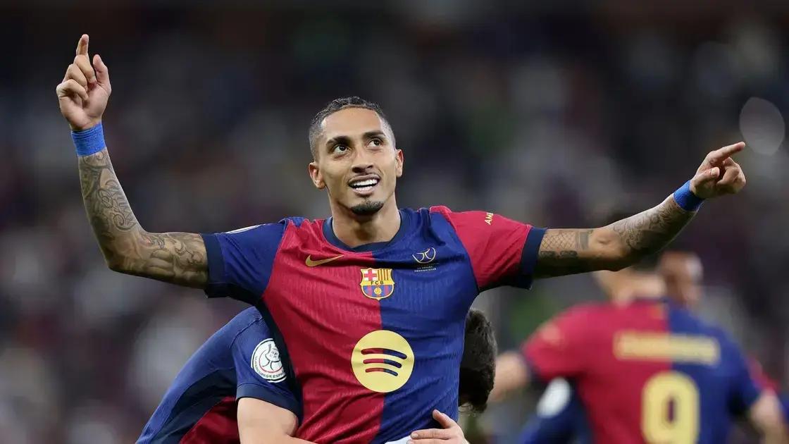 Barcelona Goleia o Real Madrid e Conquista a Supercopa