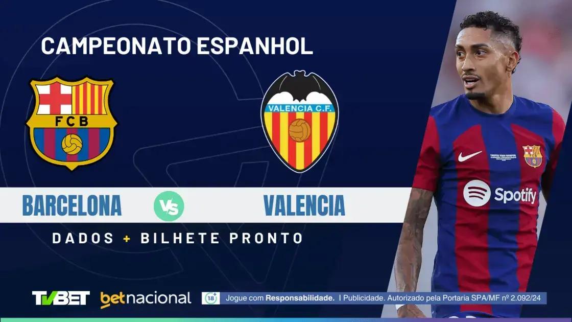 Barcelona x Valencia: Horário, Onde Assistir e Prognósticos