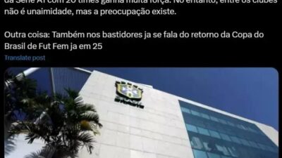 CBF Estuda Retorno da Copa do Brasil em 2025
