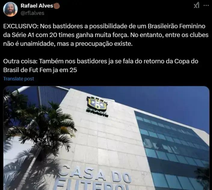 CBF Estuda Retorno da Copa do Brasil em 2025