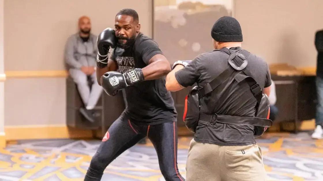 Dana White pode parar negociações da luta entre Jon Jones e Tom Aspinall