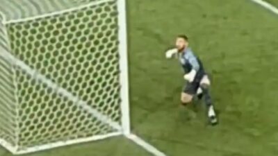 Goleiro do Paraná Defende Pênalti e Esquece do Jogo