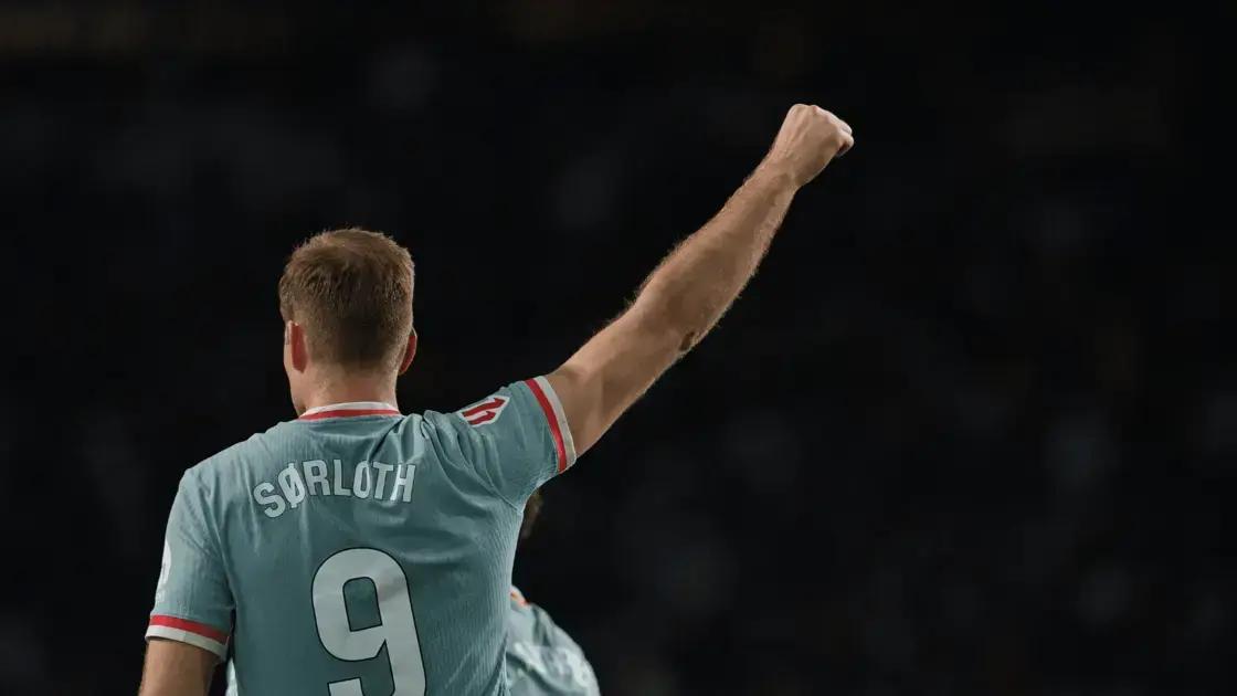 Lesão de Sorloth: Atlético de Madrid tem dúvida para o Leverkusen