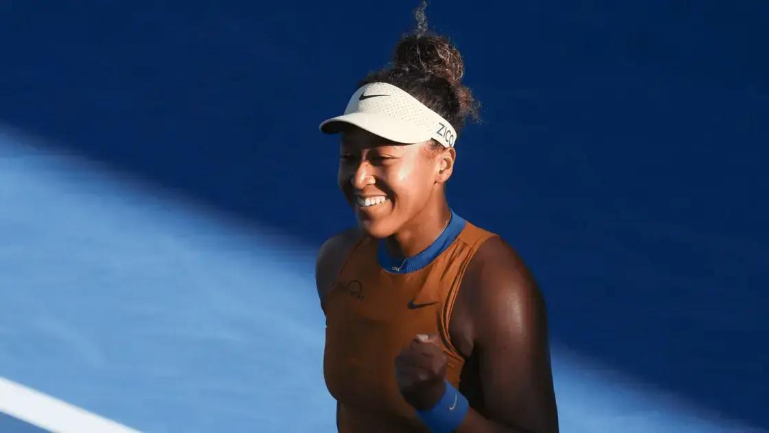 Naomi Osaka volta à final WTA após quase 3 anos