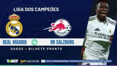 Real Madrid x RB Salzburg: Onde Assistir e Palpites