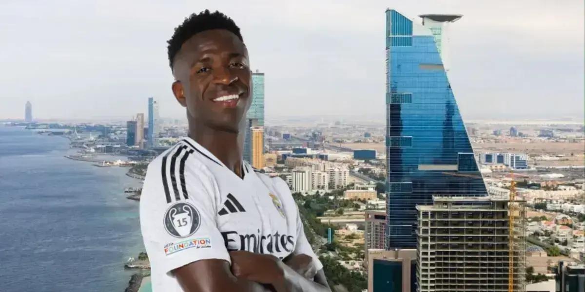 Vinicius Jr: Sauditas querem craque do Real Madrid