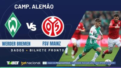 Werder Bremen x Mainz 05: Escalações, Palpites e Onde Assistir