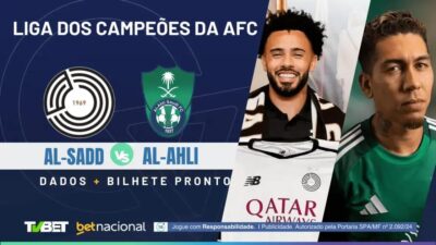 Al-Sadd x Al-Ahli: Horário, Onde Assistir e Palpites