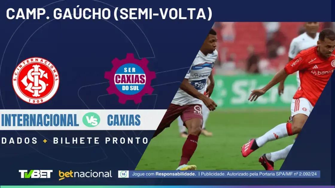 Internacional x Caxias: Horário, Onde Assistir e Palpites