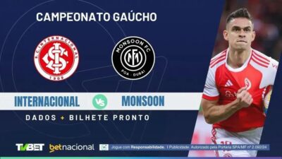Internacional x Monsoon: Horário, Onde Assistir e Palpites