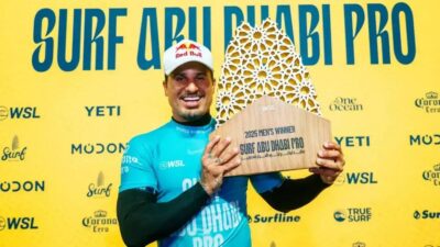 Italo Ferreira vence o Surf Abu Dhabi Pro e lidera ranking