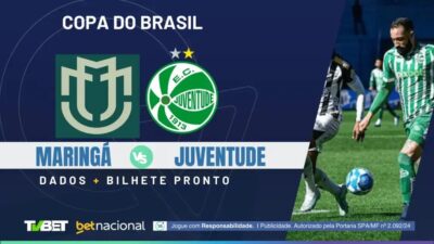 Maringá x Juventude: Horário, onde assistir e escalações