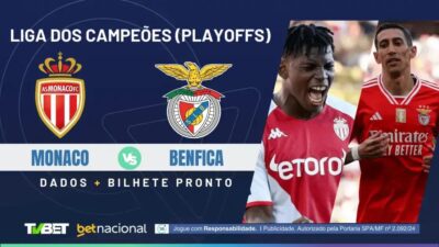 Monaco x Benfica: Horário, Onde Assistir e Palpites