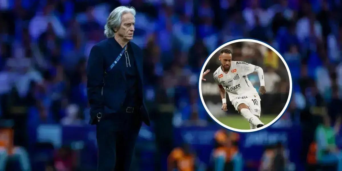 O que Jorge Jesus disse a Neymar após polêmicas