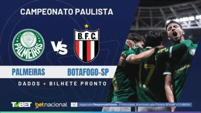 Palmeiras x Botafogo-SP: Horário, Onde Assistir e Palpites