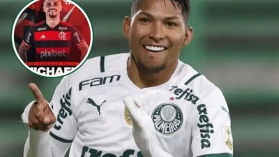 Salário de Rony no Palmeiras: R$ 1 milhão vs Michael no Flamengo