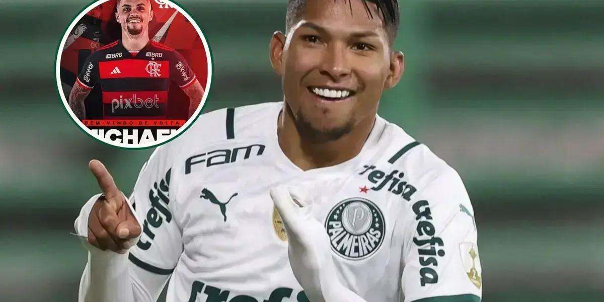 Salário de Rony no Palmeiras: R$ 1 milhão vs Michael no Flamengo
