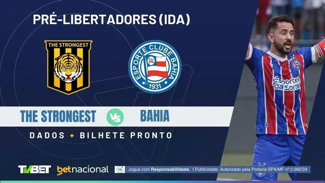 The Strongest x Bahia: onde assistir, horários e palpites
