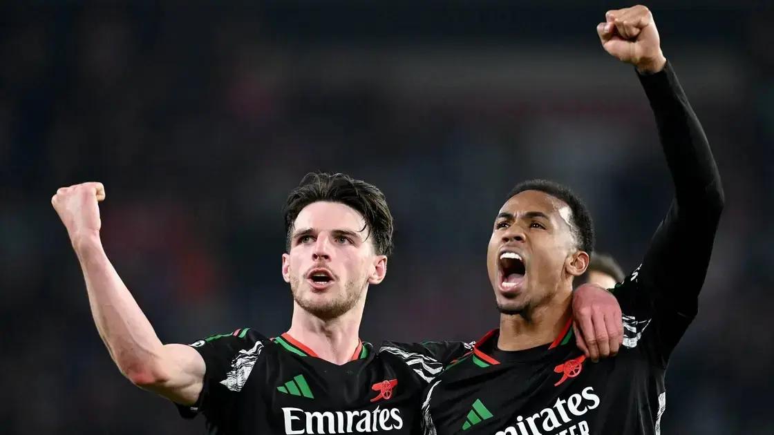 Arsenal Atropela PSV e Encaminha Vaga nas Quartas da Champions