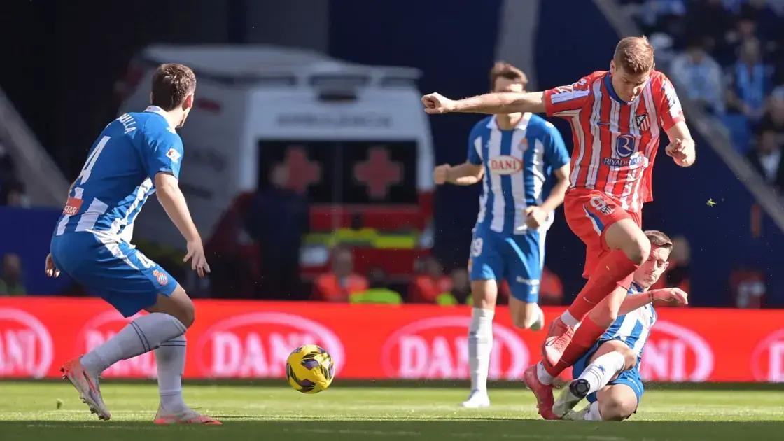 Atlético de Madrid Empata com Espanyol e Afasta-se do Título