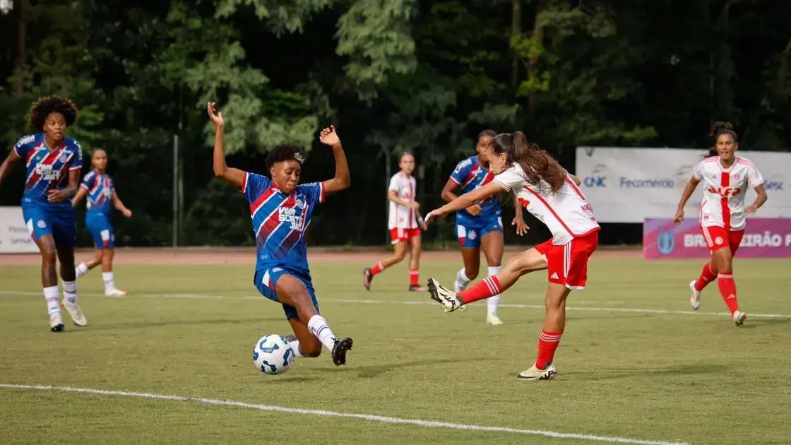 Bahia vence Internacional na estreia do Brasileirão Feminino