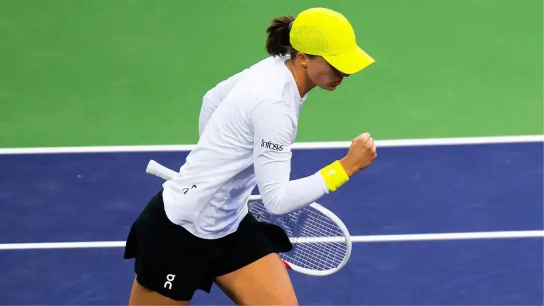 Iga Swiatek Vence Zheng e Avança à Semifinal em Indian Wells