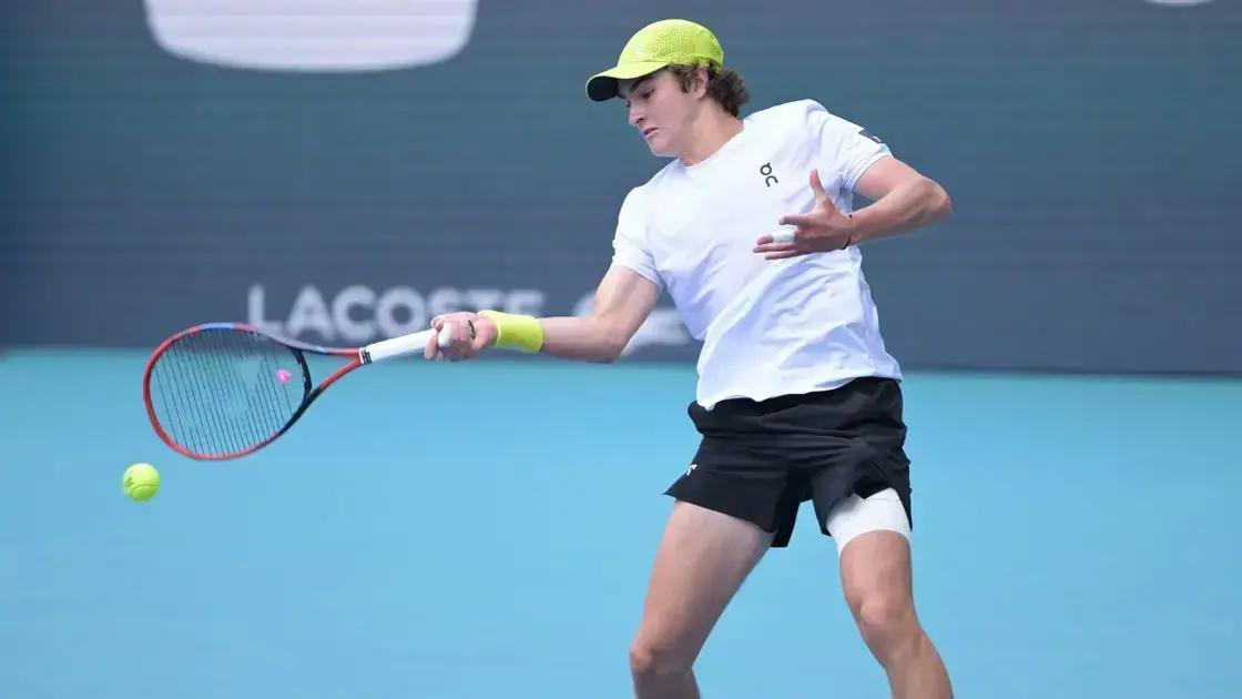 João Fonseca: Derrota de Virada no Masters de Miami