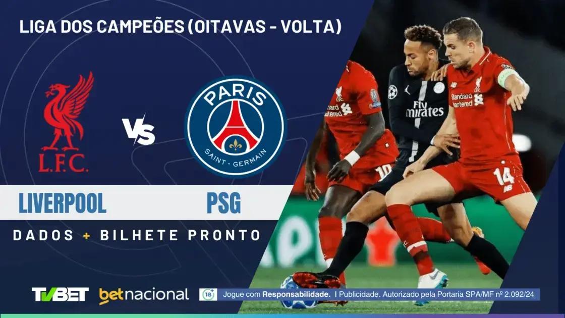 Liverpool x PSG: 5 Fatos e Palpites para o Jogo