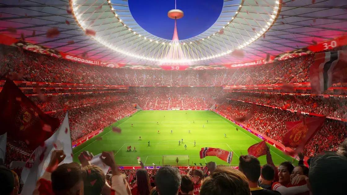 Manchester United: Novo Estádio para 100 Mil Pessoas até 2031