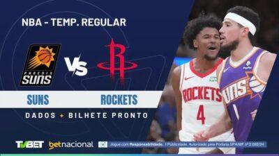 Onde Assistir Phoenix Suns x Houston Rockets: Horário e Palpites