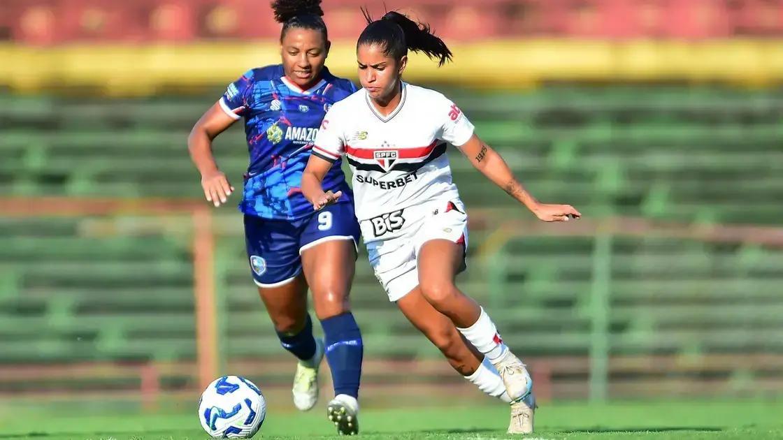 São Paulo atropela o 3B da Amazônia e lidera o Brasileirão