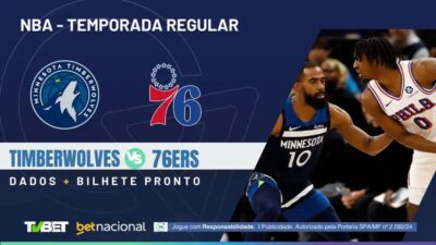 Timberwolves x 76ers: Onde Assistir e Palpites Imperdíveis