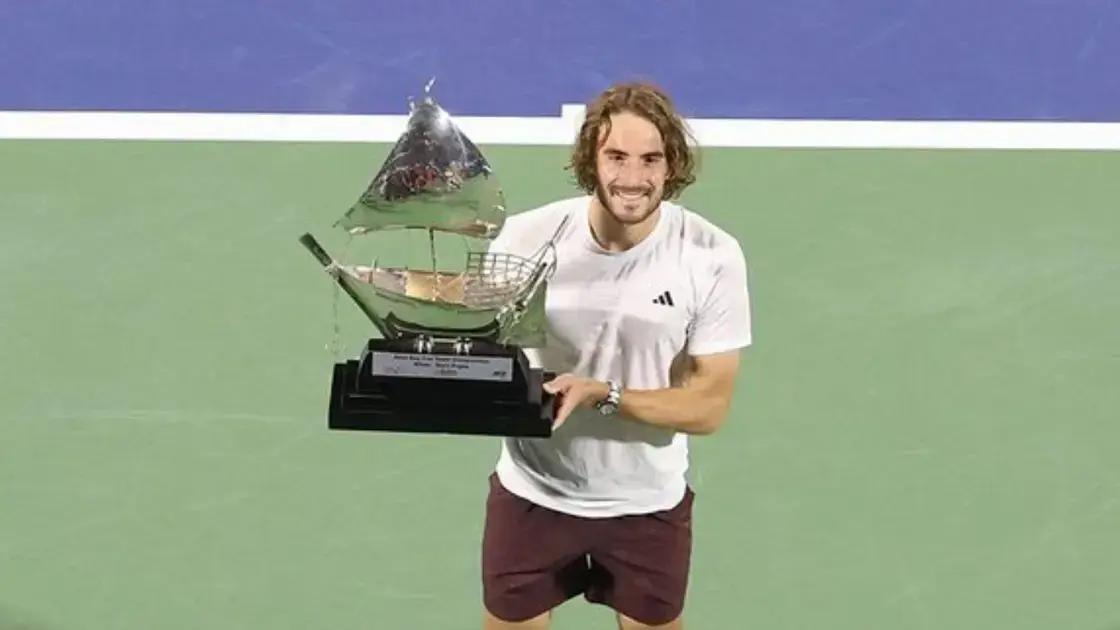 Tsitsipas Retorna ao Top 10: Ranking Mundial de Tênis Atualizado