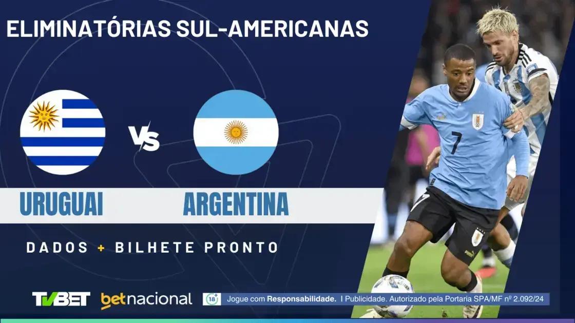 Uruguai x Argentina: Horário, Onde Assistir e Palpites