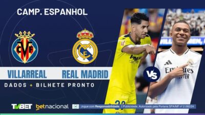 Villarreal x Real Madrid: 5 Dicas para Assistir e Apostar