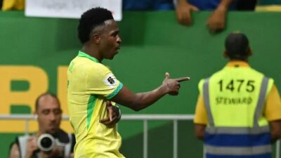 Vini Jr. brilha e garante vitória do Brasil sobre a Colômbia
