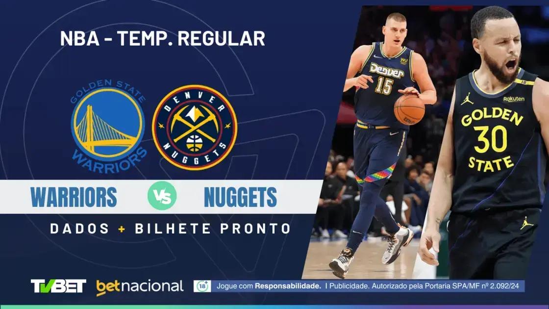 Warriors x Nuggets: Onde Assistir ao Vivo e Palpites Imperdíveis