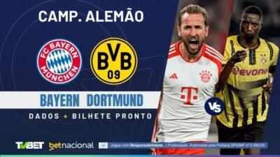 Bayern x Dortmund: Horário, Onde Assistir e Palpites Imperdíveis