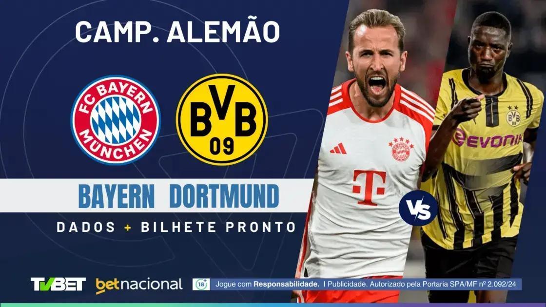 Bayern x Dortmund: Horário, Onde Assistir e Palpites Imperdíveis