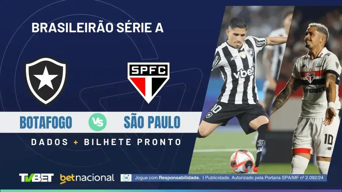 Botafogo x São Paulo: Onde Assistir, Escalações e Palpites