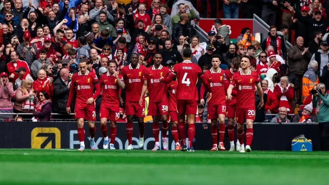 Liverpool pode ser campeão da Premier League sem jogar!