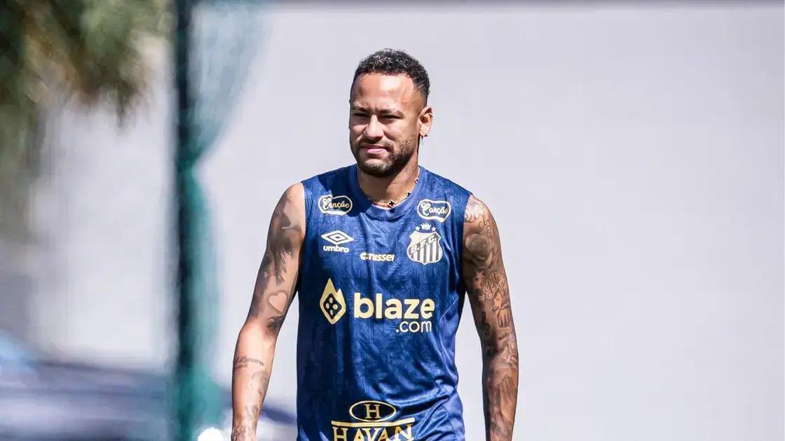 Neymar Desfalca o Santos: Retorno Aguardado Contra o Fluminense